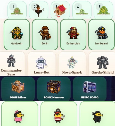 #Fomo_Fighters #Grow_Tea #Golden_Miner #Signal2193 #MEME_MINING #PandaFiT #Doodle_Jump
Комбо