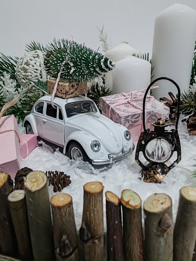 Мои новогодние композиции как в Pinterest😍