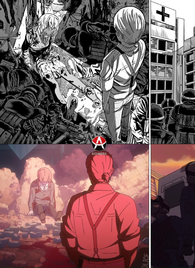 🔥Сравниваем «Ван-шоты Фудзимото»: манга х 4 серия.
#ср...