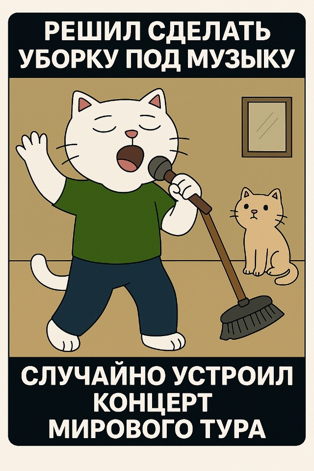 Начинаешь петь просто для настроения, а потом уже микр?...