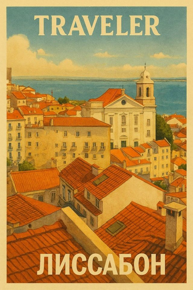 🌍 Лиссабон — город света и океанского ветра, где улоч?...
