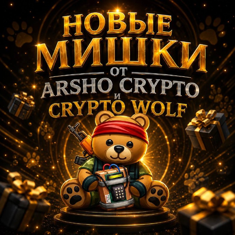 🎂 20 НОВЫХ МИШЕК ‼️ БЕСПЛАТНЫЙ РОЗЫГРЫШ ‼️ 🎂
😘Условия: Подписка на👇
1️⃣ @arshocrypto
2️⃣ @Crypto_