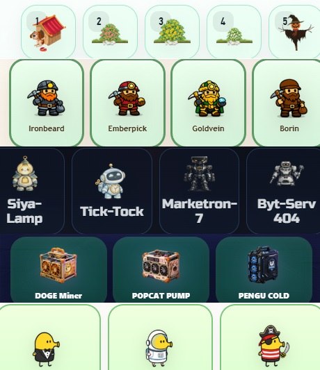 #Fomo_Fighters #Grow_Tea #Golden_Miner #Signal2193 #MEME_MINING #PandaFiT #Doodle_Jump
Комбо