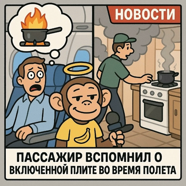 Безумные приколы
У каждого был тот самый момент паники...