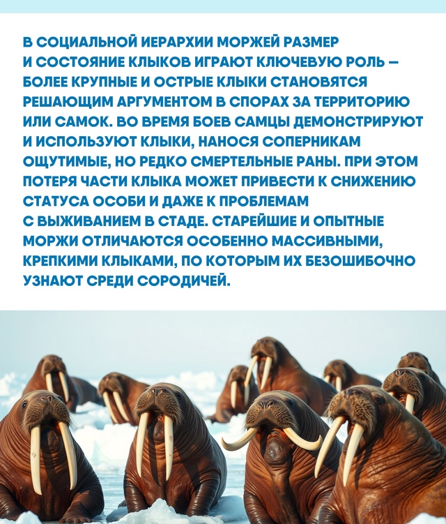 Моржи — пример того, как устройства для адаптации стан...
