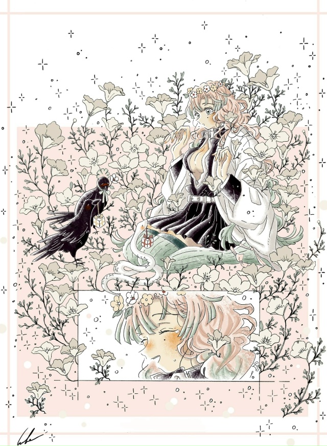 #Kimetsu_no_Yaiba / Клинок, рассекающий демонов
Art: zzz_matane