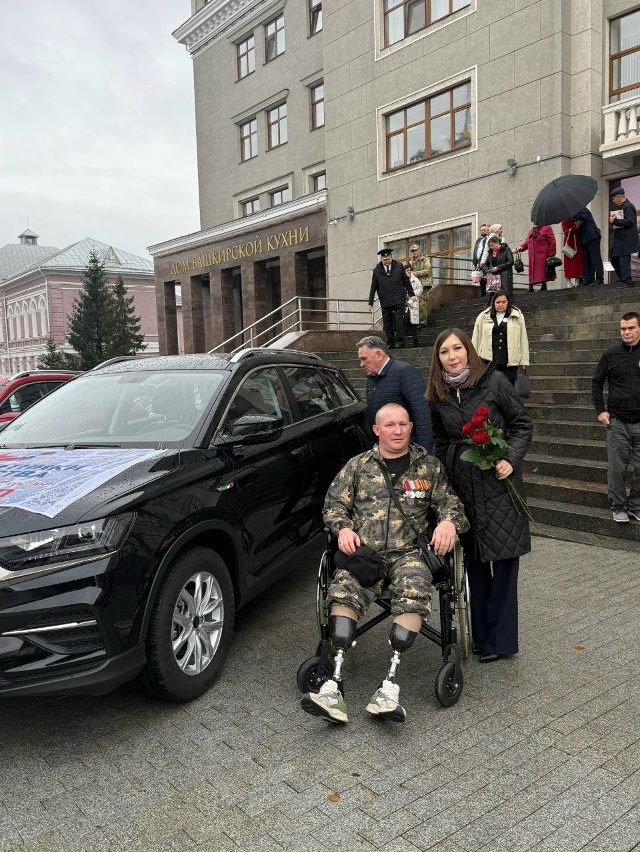 ❤👍Наш земляк-герой получил заслуженный автомобиль
В...