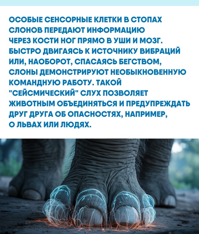 Способность улавливать вибрации может быть основой дл...