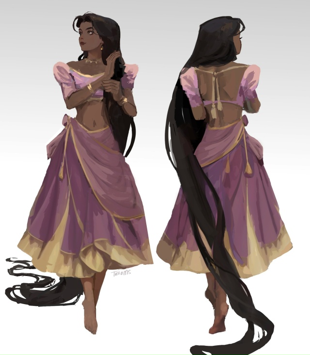 #Disney /Дисней #Tangled / Рапунцель
Персонажи 