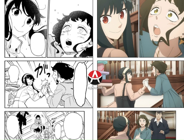 ? Сравниваем [club67838356|«Семью Шпиона»]: манга х 5 серия 3 ?...