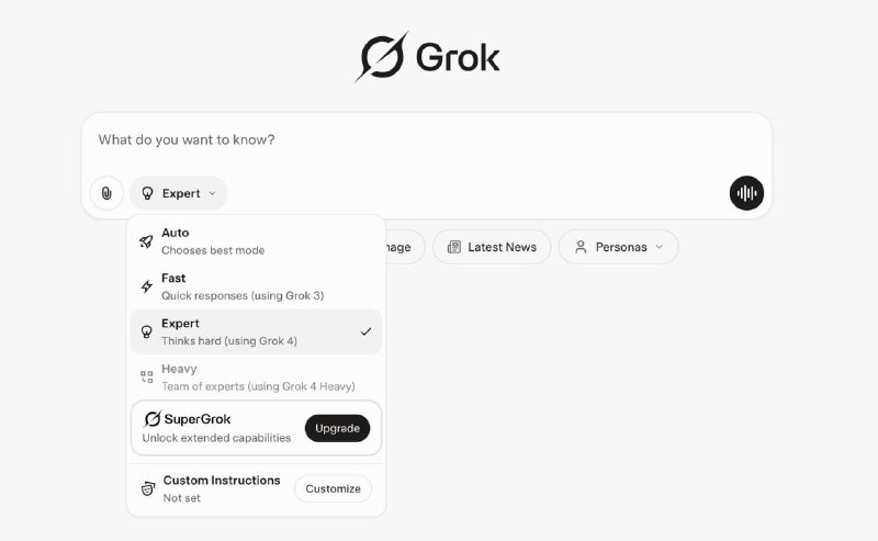 ⚡️Grok 4 сделали бесплатным для всех — за модель от Маска больше не нужно платить $300 в год.
Cha