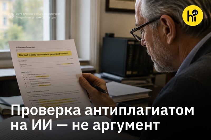 🎓 Отчислять за выявленный антиплагиатом ИИ в дипломе — незаконно
Такое решение принял Верховный суд