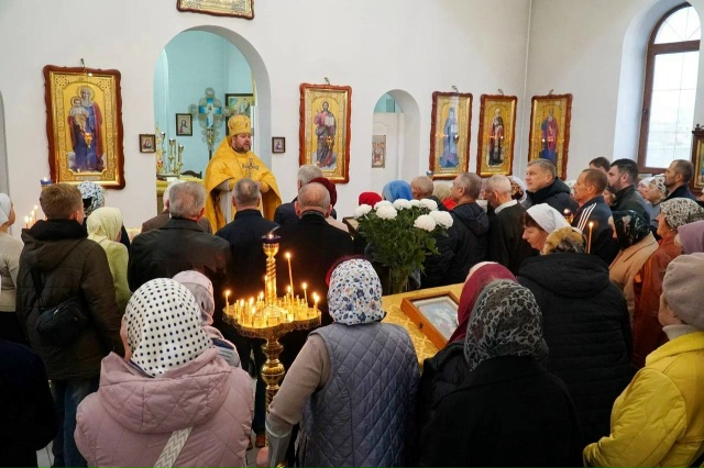 В Евпатории состоялось открытие и освящение статуи св?...