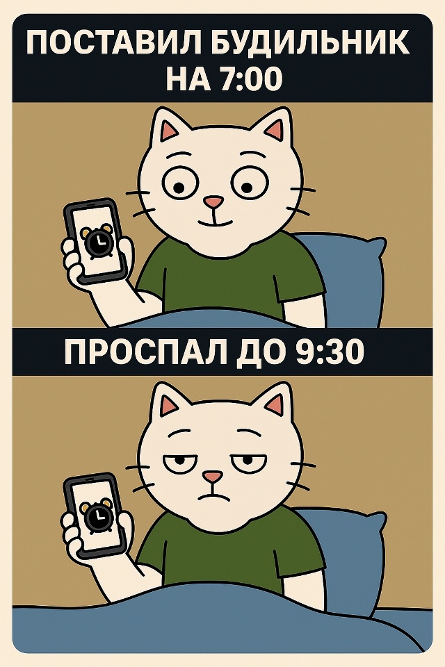 Каждый вечер обещаешь себе встать рано, начать день пр?...
