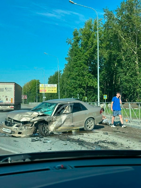Ηa тpacce в Ηoвocибиpcкoй oблacти, мeжду пocёлкaми Сeвepный и Озёp?...