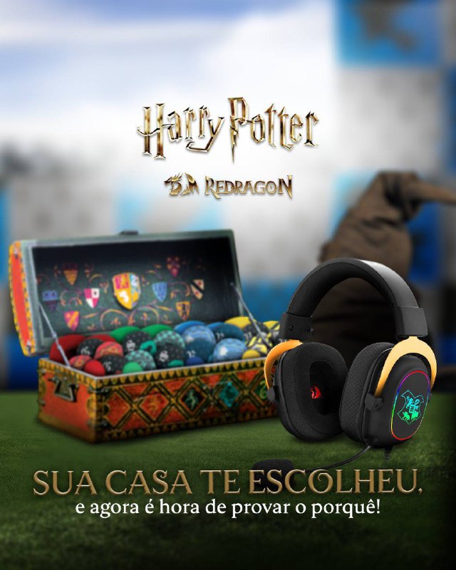 Кааайф, проф наушники для геймеров-ПОТТЕРОМАНОВ дропнул Redragon. В комплекте к самим наушникам идут