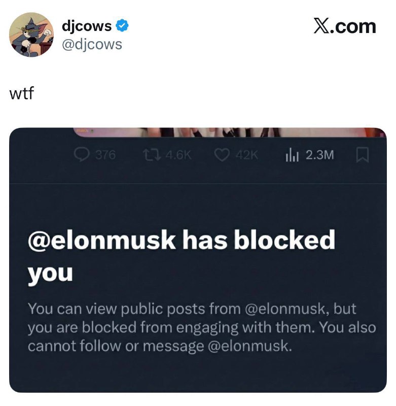 Илон Маск заметил рисунок фаната и... заблокировал его.
Юный художник нарисовал портрет кумира и со