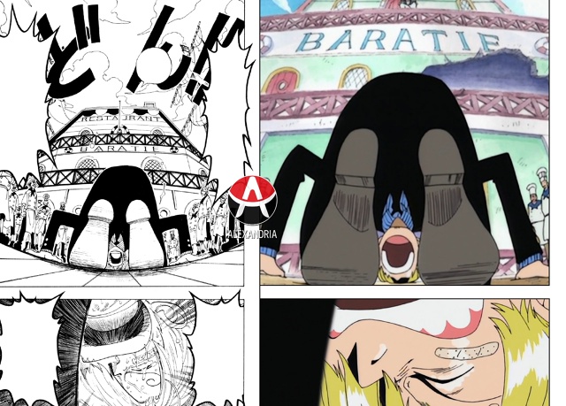 ☠Сравниваем «Ван-Пис»: манга x 29 и 30 серии [арка «Рестор...