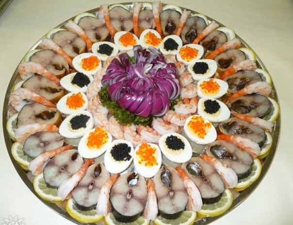 Как подать рыбку к праздничному столу