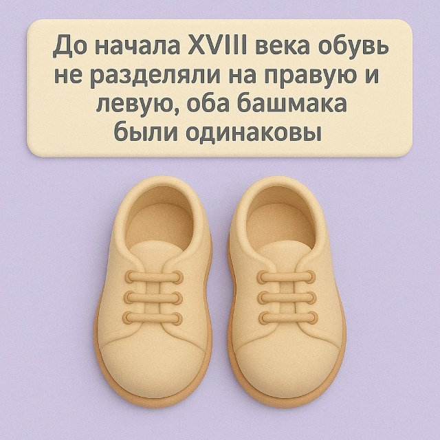 ? Две одинаковые — и это было нормально
До XVIII века об...