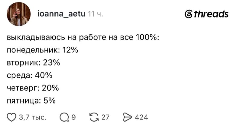 В среду можно и поберечь себя 🥹