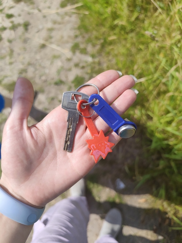 Кто потерял ключи? По тропинке от Исакова 10 к площади. М...