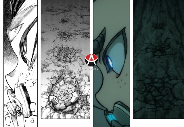 🔥 Сравниваем «Гачиакуту»: манга х 19 серия.
#сравнение...