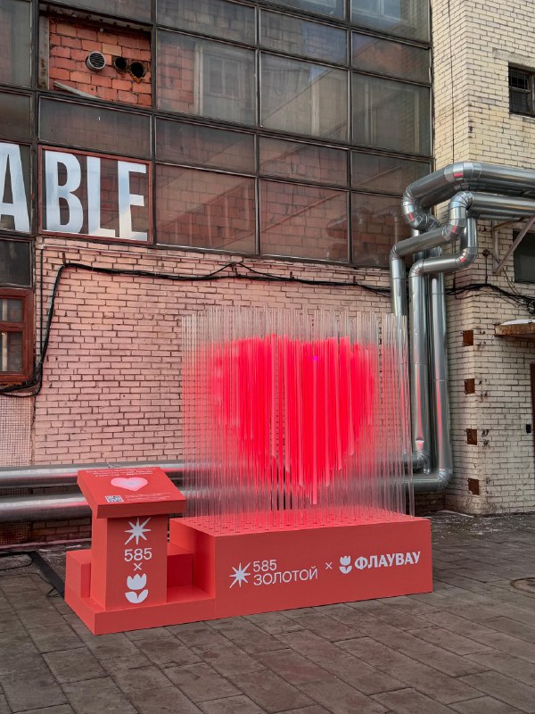 На 14 февраля в Санкт-Петербурге появилось ОГРОМНОЕ СЕРДЦЕ
Такой арт-объект установили ювелирная се