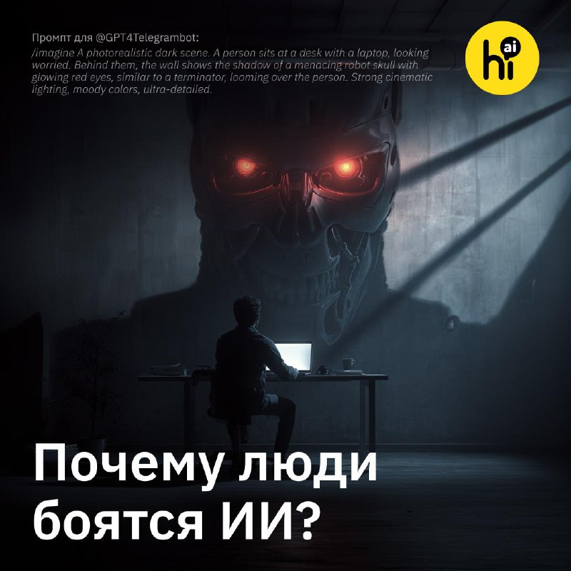 🙀 Почему люди боятся ИИ?
Reuters/Ipsos провели опрос 4,446 взрослых жителей США о влиянии ИИ на общ