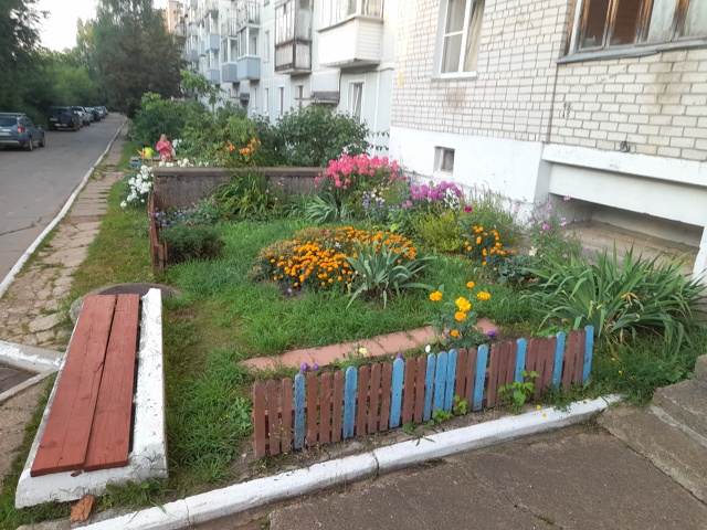 Прекрасный вечерний вид для глаз!!!⚘️🌼🌸🌷