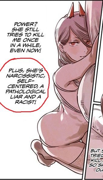 ⚡️Пауэр из «Человека-бензопилы» оказалась вдохновлена самим Картманом из «Южного Парка»!
В манге её