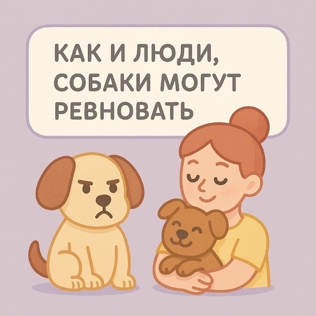 Собаки умеют ревновать
Исследования подтверждают, чт?...