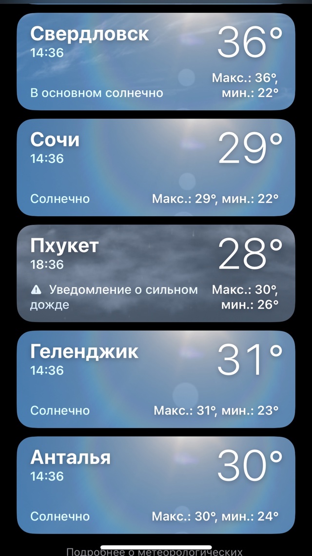 В Свердловске жарче, чем на курортах 🥵