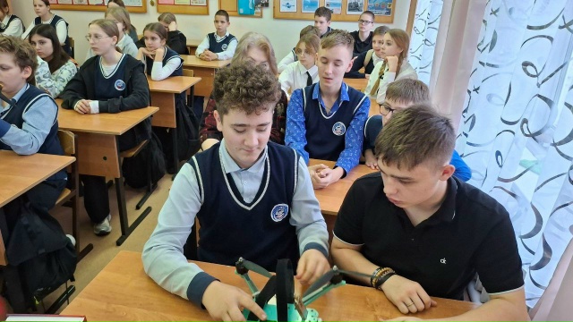 В Старорузской школе прошел Урок мужества, посвященны?...