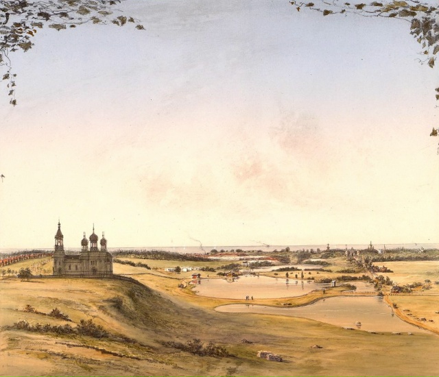 Петергоф в живописи
Иосиф Шарлемань. Церковь в деревн?...