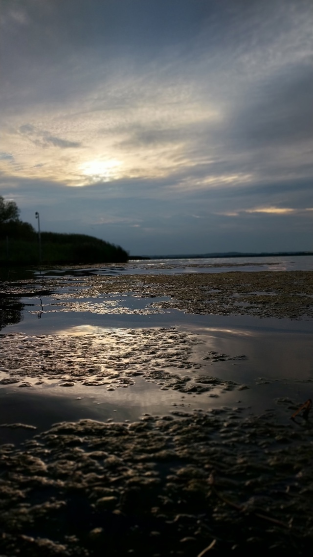 Водохранилище вечером😍😍😍