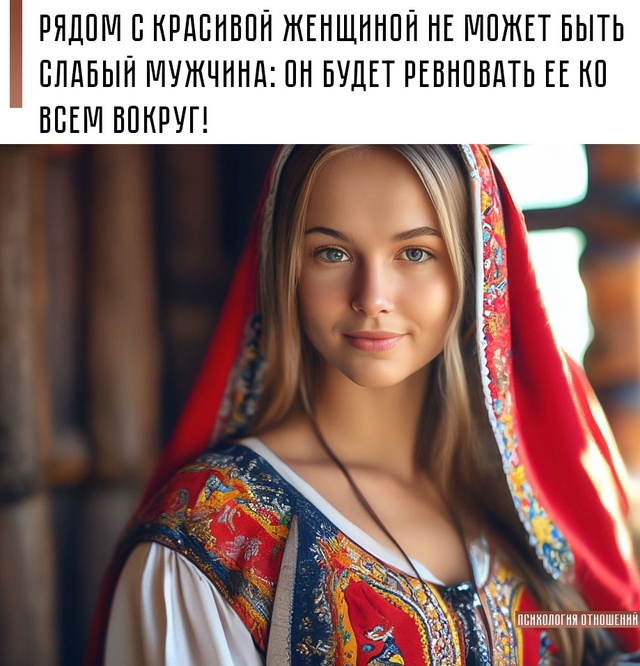 💁‍♀ Рядом с красивой женщиной должен быть сильный му...