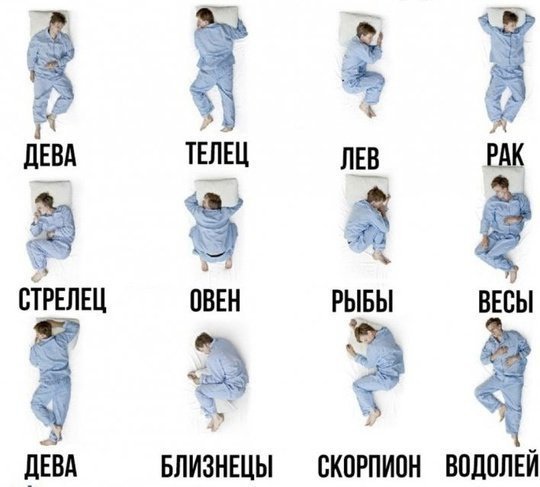 А как вы спите? У меня совпало 😅