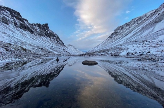 Потрясающее утро в Хибинах 😍🍂
📷Виталий Истомин