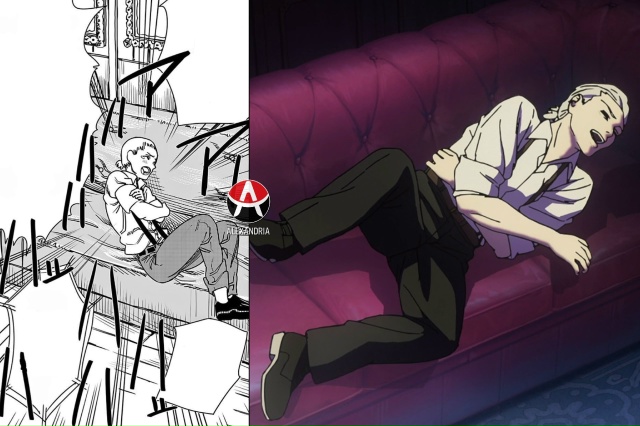 🔥Сравниваем «Ван-шоты Фудзимото»: манга х 4 серия.
#ср...