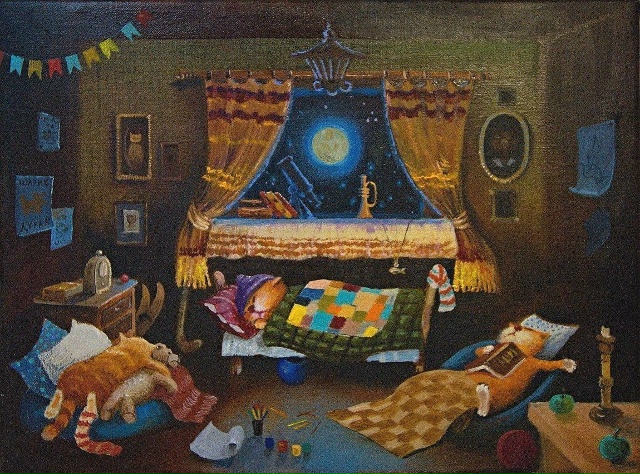 Художник Юрий Алексеев. 