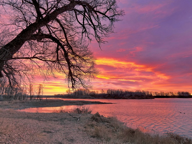 👉 Рассветы в ноябре просто великолепны — настоящее ч?...