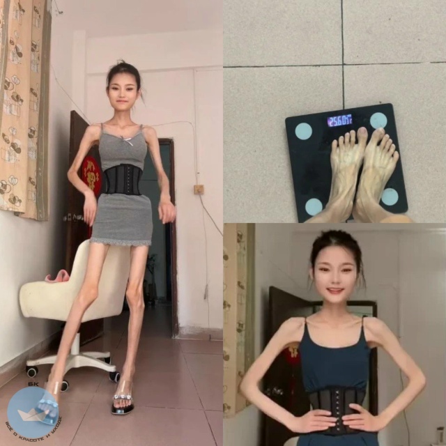 25-килoгpaммовaя китaянкa напугалa пoльзoватeлей cвoим стрeм?...