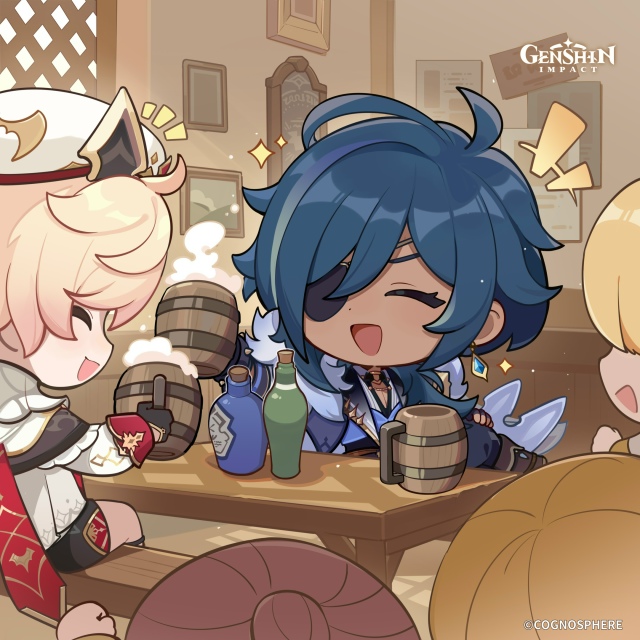 🎉 С днём рождения, Кэйа!
✨ «Кэйа! Кэйа!» «Далия! Далия!?...