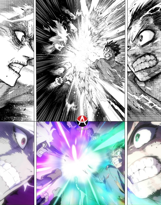 ⚡ Сравниваем [club85320806|«Моя Геройская Академия»]: манга ?...