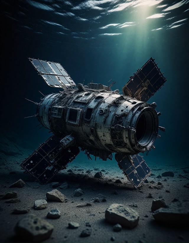 Кладбище космических кораблей
В южной части Тихого ок...