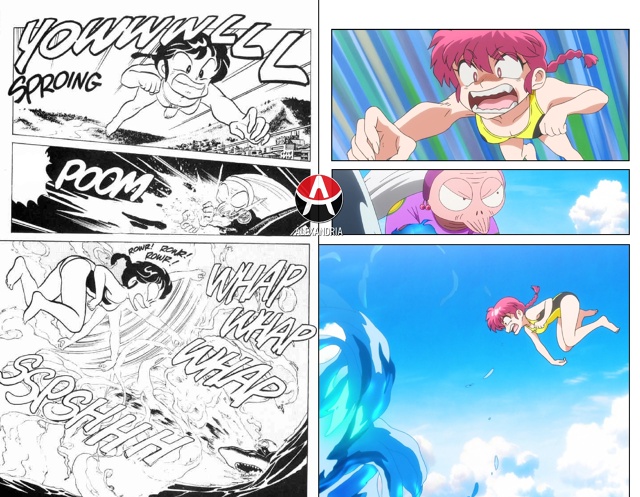 ❤ Сравниваем «Ранма 1/2»: манга х 4 серия 2 сезона ремейк?...