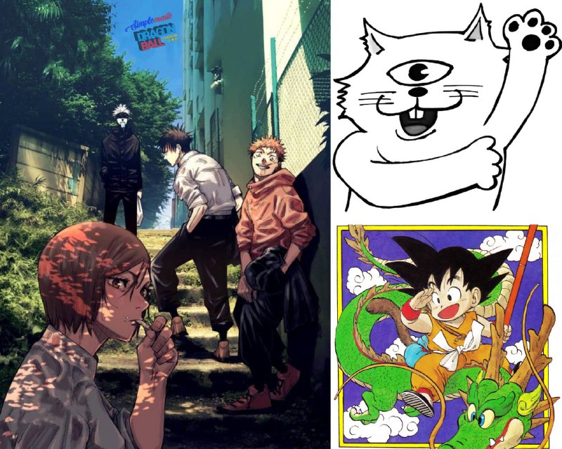 ⚡️Гэгэ Акутами, автор «Магической битвы», вспоминал, что в детстве он часто ходил с отцом в бар к др