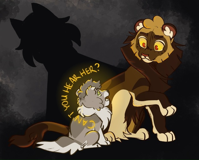 «Ты не слышишь её?»
___________________
«Она не умерла!»
Глупый ...