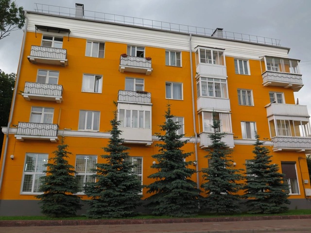 ⛏В Смоленске продолжается ремонт фасадов зданий
🏠К...
